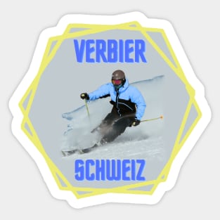 Verbier, Switzerland Sticker